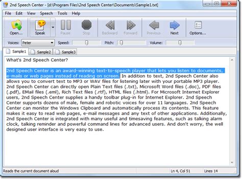 Text to speech with download - The Text to Speech service converts written text to natural-sounding speech. The service streams the synthesized audio back with minimal delay. The audio uses appropriate cadence and intonation for its language and dialect to provide voices that are smooth and natural. The service can be used in applications such as voice-automated chatbots, as ... 
